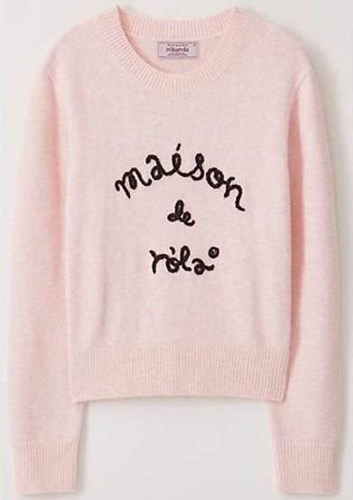 Maison De Rola Embroidery Knit(IVE Merch)