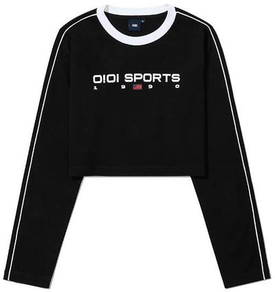 1990 Sports Crop L/S T-shirt(NewJeans Merch) OIOI
