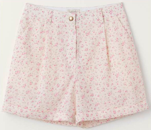 Malibu Flower Shorts(aespa Merch) sienne