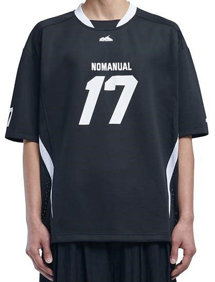 17 Mesh Block Football Jersey(Redvelvet Merch) NOMANUAL