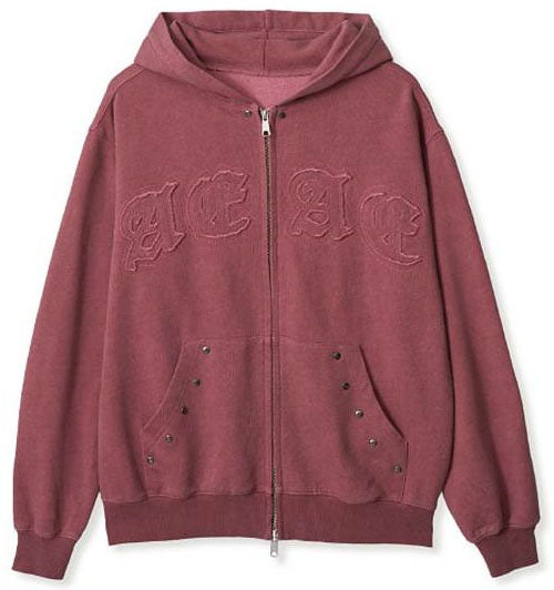 Pigment Hood Zip-up(NewJeans Merch) aeae