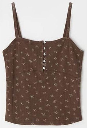 Heart Button Golgi Sleeveless(NewJeans Merch)