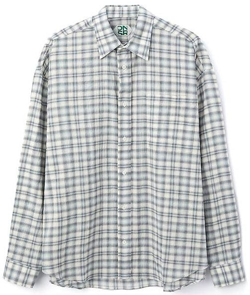 Oversize Vintage Check Shirt(LESSERAFIM Merch) DNSR