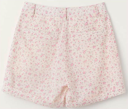 Malibu Flower Shorts(aespa Merch) sienne