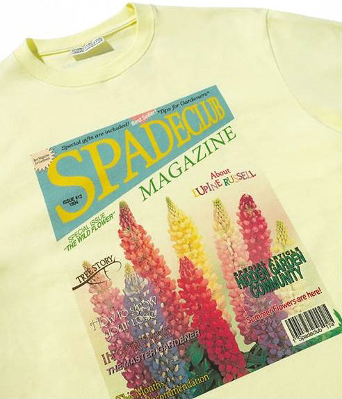 Flower Magazine T-shirt(NewJeans Merch) SPADE CLUB SEOUL