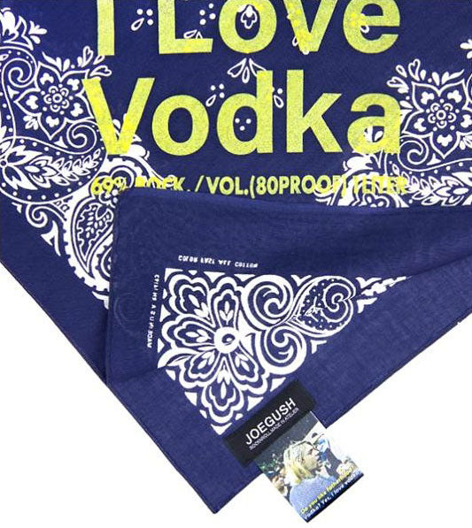 I Love Vodka Bandana(LESSERAFIM Merch) JOEGUSH