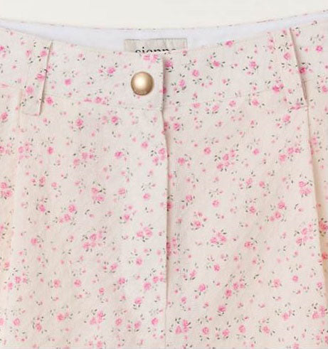 Malibu Flower Shorts(aespa Merch) sienne