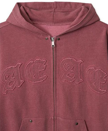 Pigment Hood Zip-up(NewJeans Merch) aeae