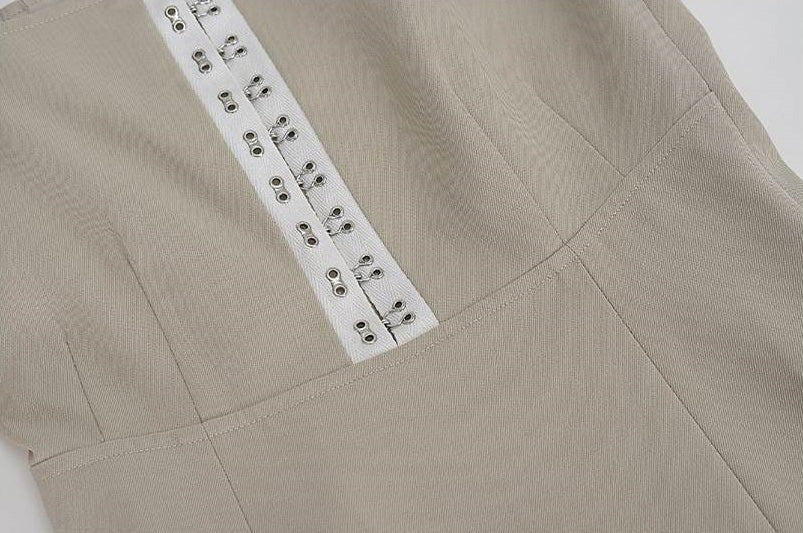 Corset Detail Dress(IVE Merch) THETIS