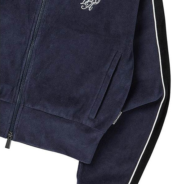 Cropped Velour Zip-up(NewJeans Merch)