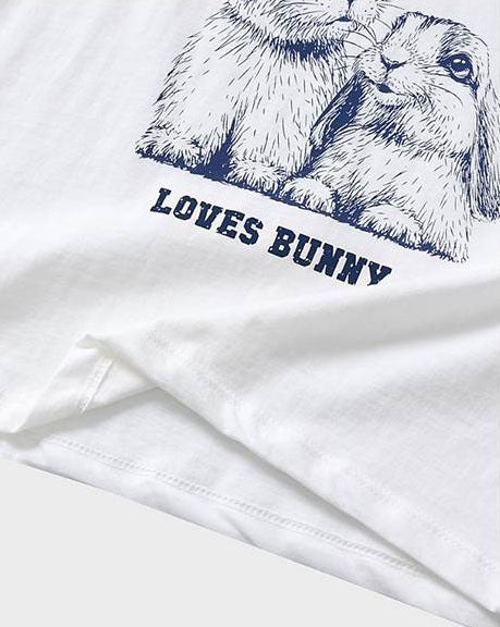 Loves Bunny T-shirts(NewJeans Merch) LANG&LU