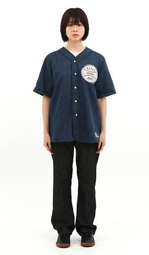 Roux Base Uniform Dugout Shirt(NewJeans Merch) Safarispot
