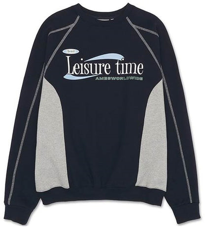 Leisure Time Logo Sweatshirt(LESSERAFIM Merch) Ames Worldwide