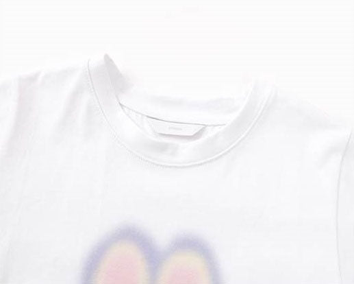 Blur Flower Crop T-shirt(aespa Merch) ETMON