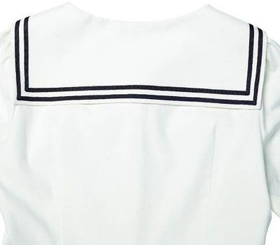 Linen Sailor Collar Dress